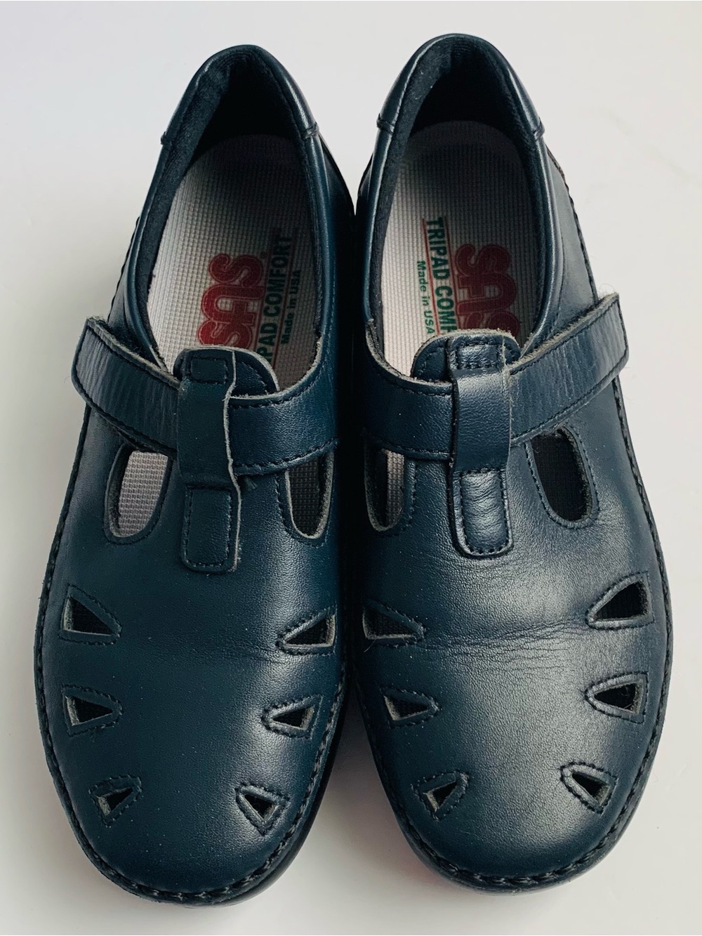 SAS Roamer EZ Strap Tripad Comfort Women’s Leather Walking Shoes Size: 5M